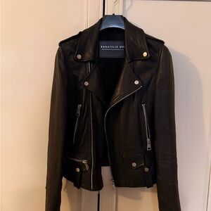 Bagatelle Classic Black Leather Jacket